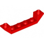 LEGO® Slope Inverted 6x1 Double with 1x4 Cutout