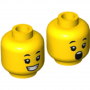LEGO® Mini-Figurine - Tête Femme Avec 2 Expressions (3N)