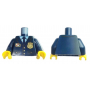 LEGO® Torso Police Suit with Tie and Pockets Gold Star Badge