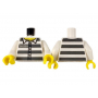 LEGO® Mini-Figurine Torse Tenue de Prisonnier N°50380 (2C)