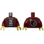 LEGO® Mini-Figurine Torse Gilet Ouvert Bombe (5W)