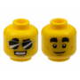 LEGO® Minifigure Head Dual Sided Male