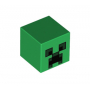 LEGO® Mini-Figurine Minecraft - Tête Cube Pixélisée