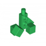 LEGO® Minifigure Creeper - Torso Pixelated with Cube Feet