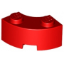 LEGO® Brick Round Corner 2x2 Macaroni with Stud Notch