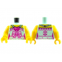 LEGO® Mini-Figurine Torse avec Noeud Rose (3N)