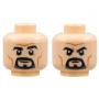 LEGO® Mini-Figurine - Tête Homme 2 Expressions (2O)