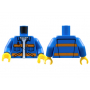 LEGO® Mini-Figurine Torse Tenue de Travail Ouvrier (4G)