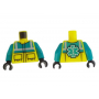 LEGO® Mini-Figurine Torse Secouriste Soignant (5A)