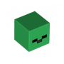 LEGO® Minifigure Head Modified Cube with Pixelated Black Eye