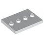 LEGO® Plate Lisse 3x4 Avec 4 Tenons au Centre