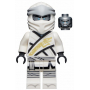 LEGO® Minifigure Ninjago Legacy Flat Silver Head