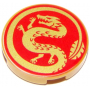 LEGO® Plate Lisse 2x2 Imprimée Dragon Ninjago