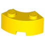 LEGO® Brick Round Corner 2x2 Macaroni with Stud Notch