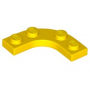 LEGO® Plate Round Corner 3x3 with 2x2 Curved Cutout