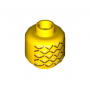 LEGO® Brique Ronde 1x1 Imprimée Ananas