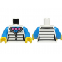 LEGO® Mini-Figurine Torse avec Noeud Papillon (2J)