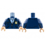 LEGO® Torso Jacket with Yellow USPS Postal Patch