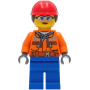 LEGO® Mini-Figurine Ouvrière de Chantier