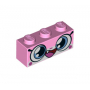 LEGO® Brick 1x3 with Cat Face