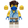 LEGO® Minifigure Jay White Tunic with Blue Trim and Stripes