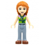 LEGO® Friends Ann Sand Blue Trousers Lime Top with Necklace
