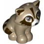 LEGO® Raccoon Friends with Dark Brown Markings White Muzzle