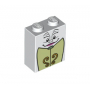 LEGO® Brique 1x2x2 Imprimée Visage Disney