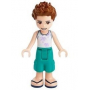 LEGO® Friends Ethan Dark Turquoise Shorts White Top