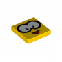 LEGO® Tile 2x2 with Groove with Lakitu Face