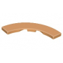 LEGO® Tile Round Corner 4x4 Macaroni Wide