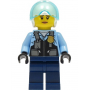 LEGO® Mini-Figurine Police Femme Pilote Hélicoptère