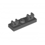 LEGO® Plate Modified 1x3 with 2 Open O Clips on Top