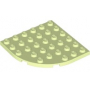 LEGO® Plate Round Corner 6x6