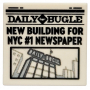 LEGO® Plate Lisse 2x2 Imprimée Journal Daily Bugle