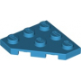LEGO® Plate 3x3 - 45° - Angle Coupé