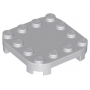 LEGO® Plate Modified 4x4x2/3 with Rounded Corners and 4 Feet