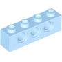 LEGO® Technic Brique 1x4 avec 3 Passages pour Connecteurs