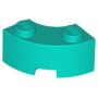 LEGO® Brick Round Corner 2x2 Macaroni with Stud Notch