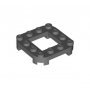 LEGO® Plate Modified 4x4 with Rounded Corners 4 Feet and 2x2