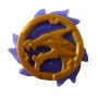 LEGO® Ring 3x3 with Dragon Head with Molded Satin