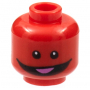 LEGO® Mini-Figurine Tête Imprimée avec Sourire