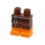 LEGO® Hips and Legs with Orange Boots