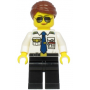 LEGO® Pilot Female Reddish Brown Hair