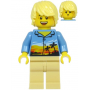 LEGO® Mini-Figurine Homme Vacances Tenue Eté