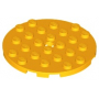 LEGO® Plate Round 6x6 with Hole