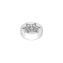 LEGO® Plate Lisse Ronde 1x1 Imprimée Flocon de Neige