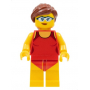 LEGO® Mini-Figurine Femme Maitre Nageuse Sauveteuse