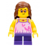LEGO® Mini-Figurine Fille Enfant à Lunettes