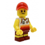 LEGO® Minifigure Beachgoer Boy Red Cap and Basketball